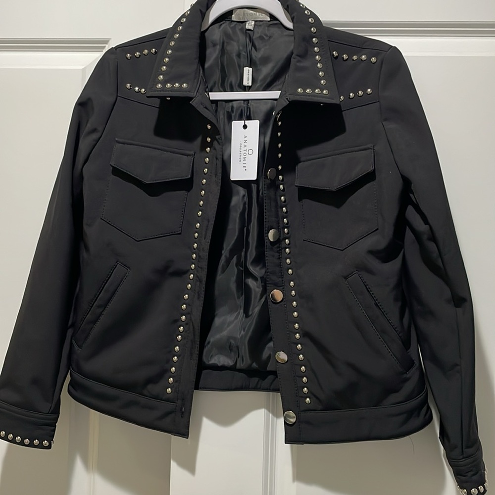 Anatomie Viola Fleece Lined Studded Travel Jacket